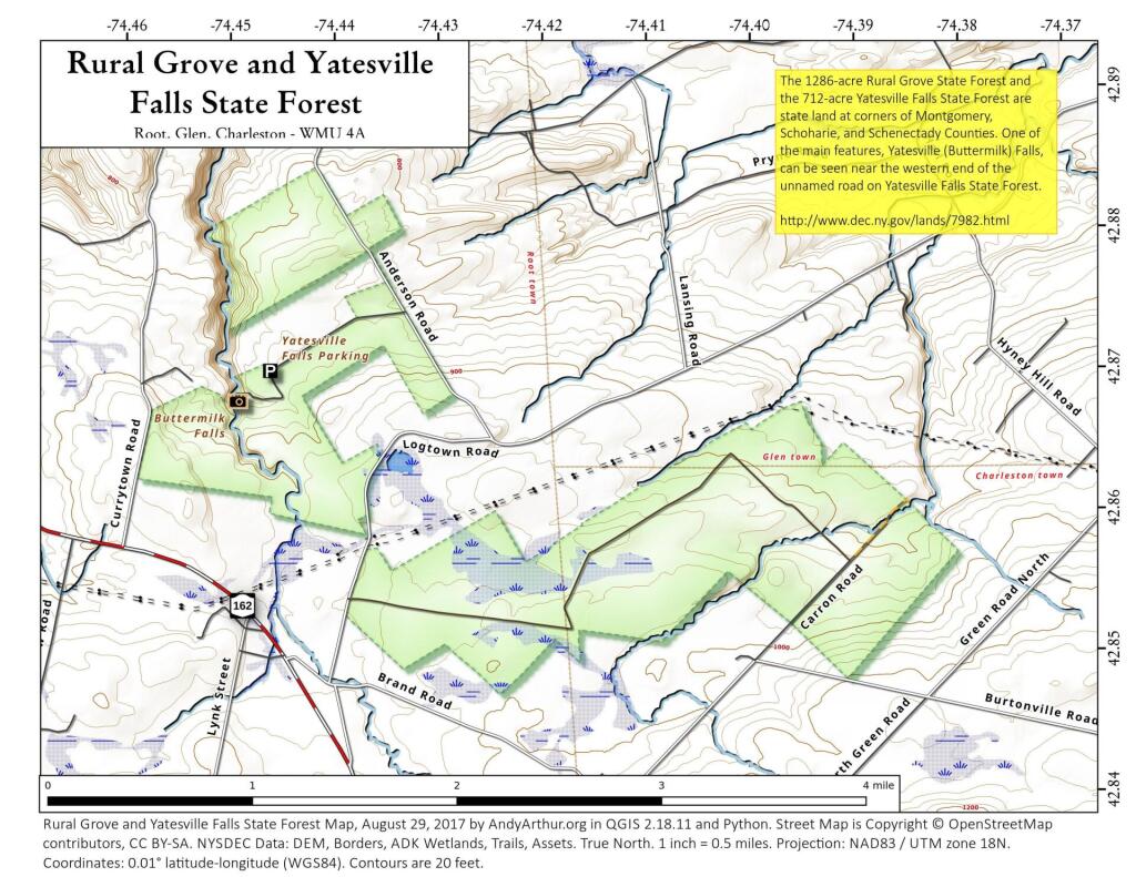  Rural Grove And Yatesville Falls State Forest