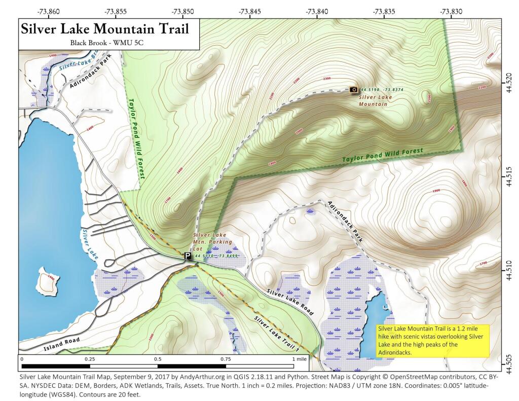  Silver Lake Mountain Trail