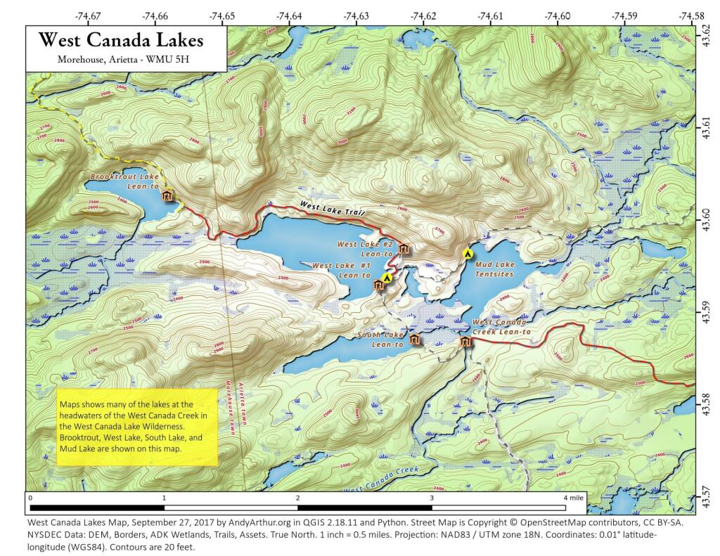  West Canada Lakes