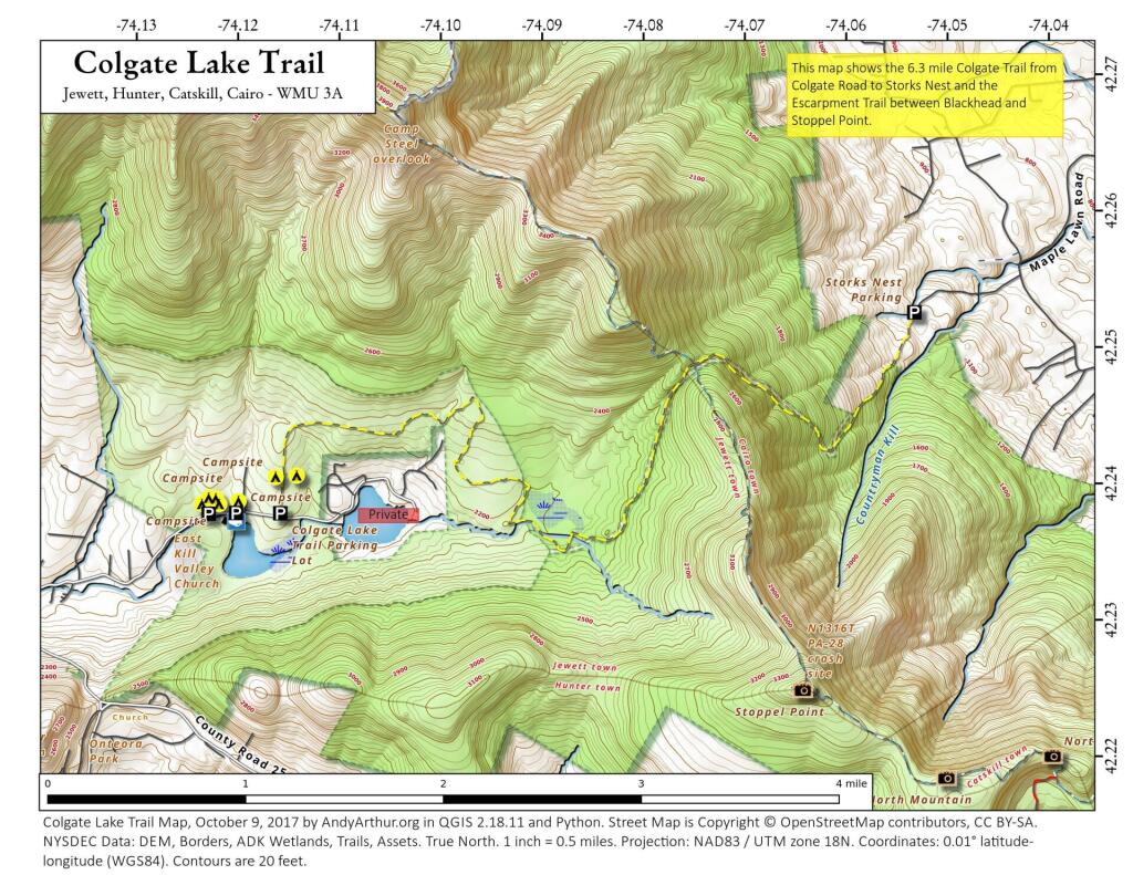  Colgate Lake Trail