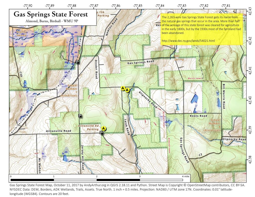  Gas Springs State Forest