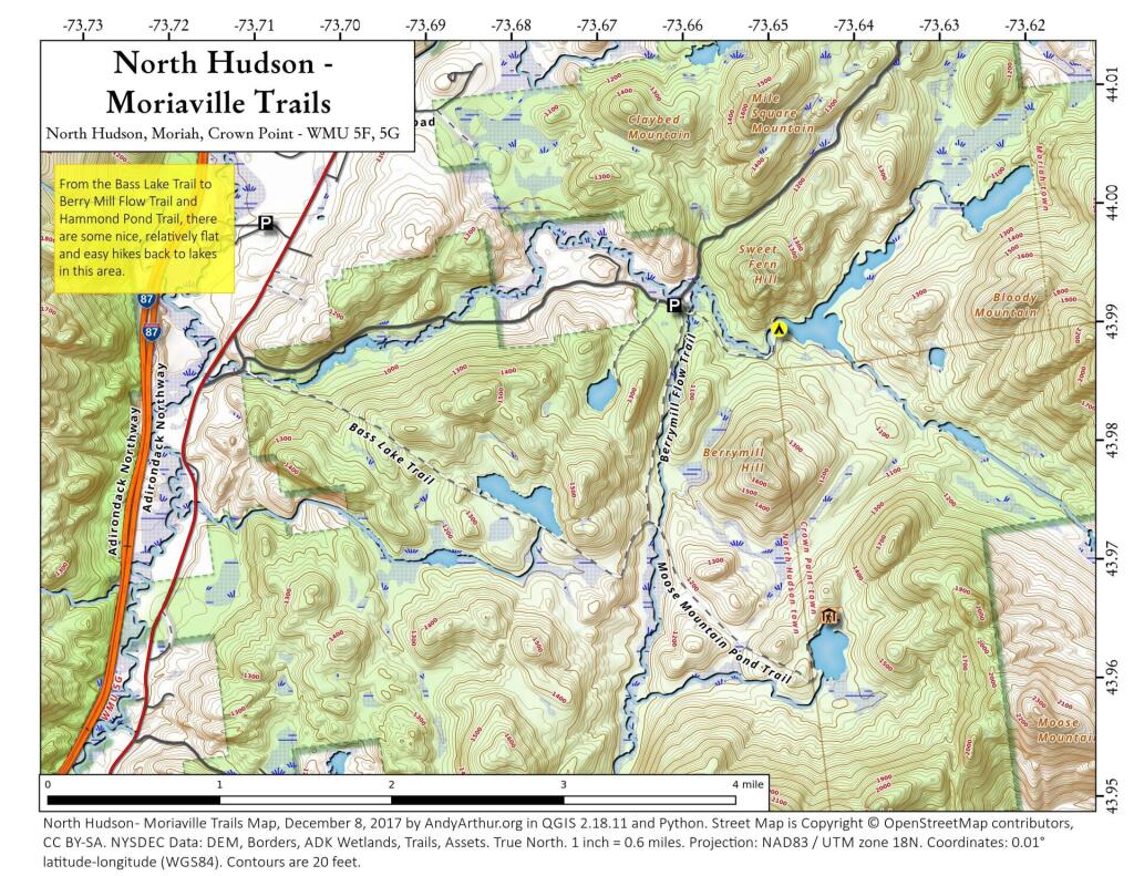 North Hudson - Moriaville Trails