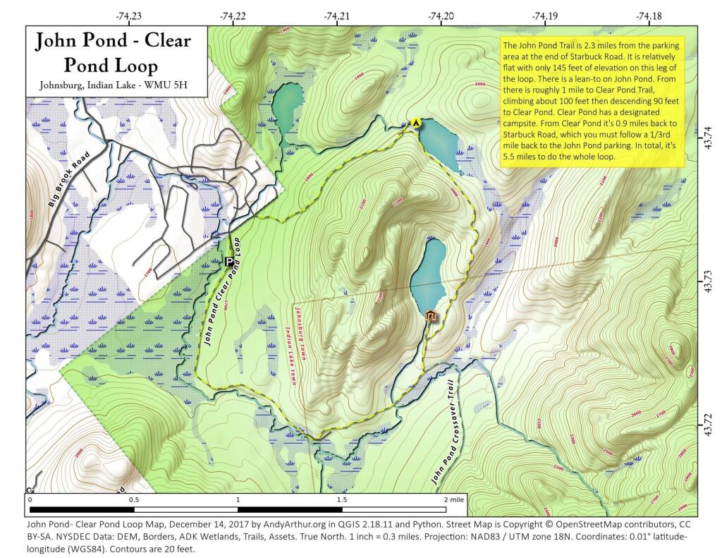  John Pond - Clear Pond Loop