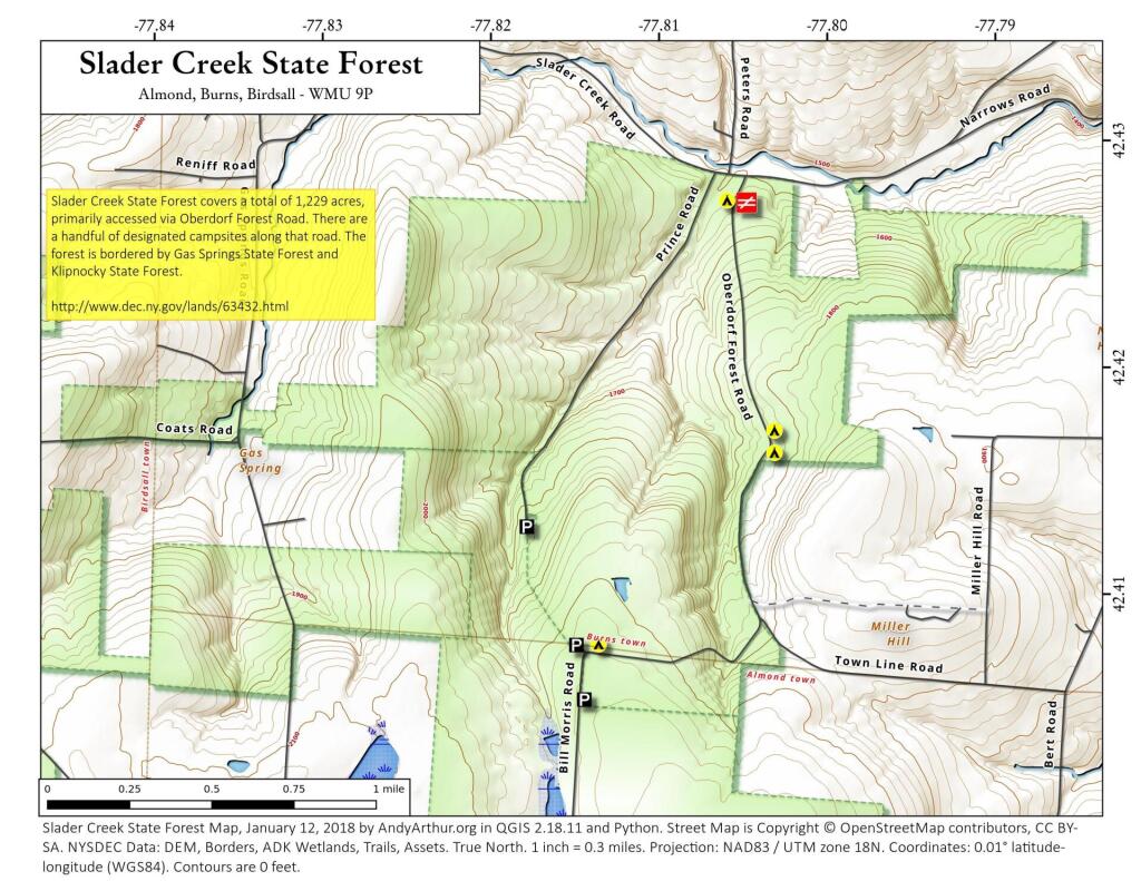  Slader Creek State Forest
