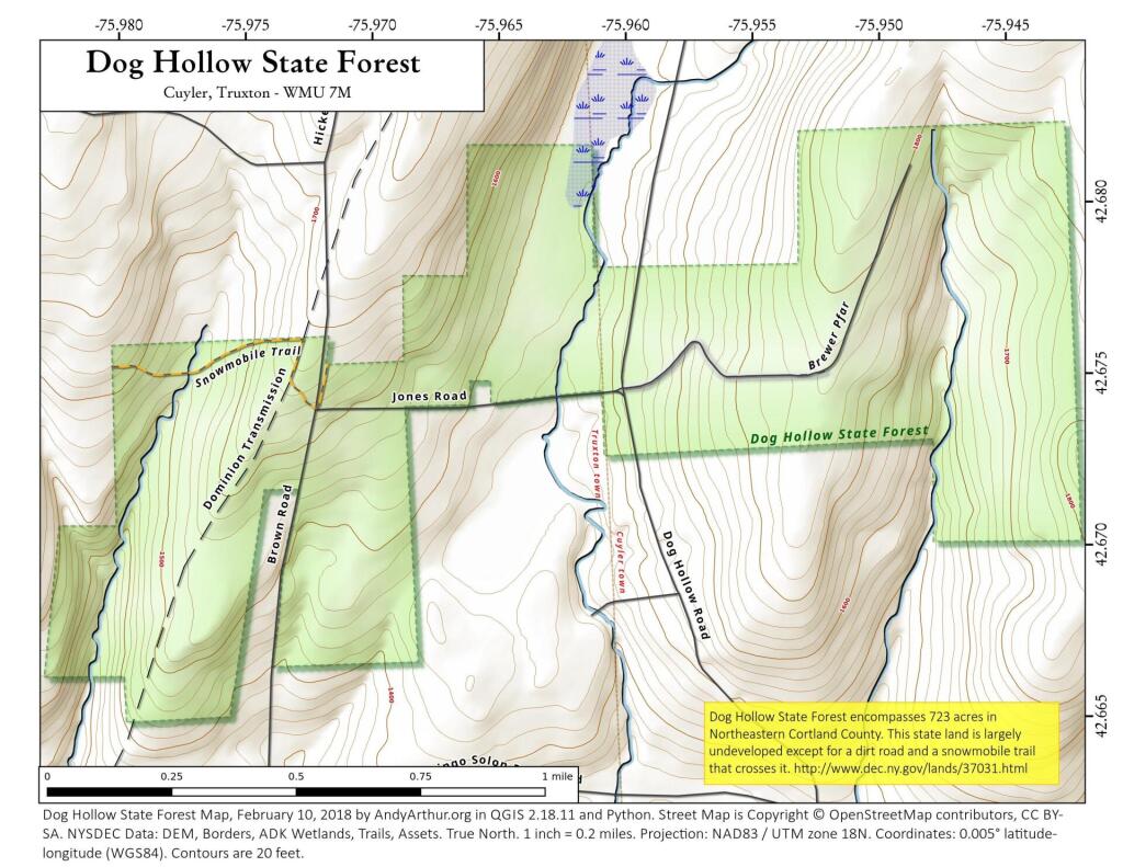  Dog Hollow State Forest