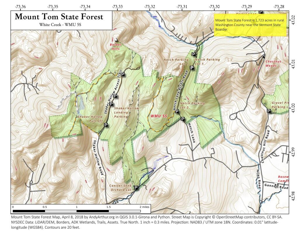  Mount Tom State Forest