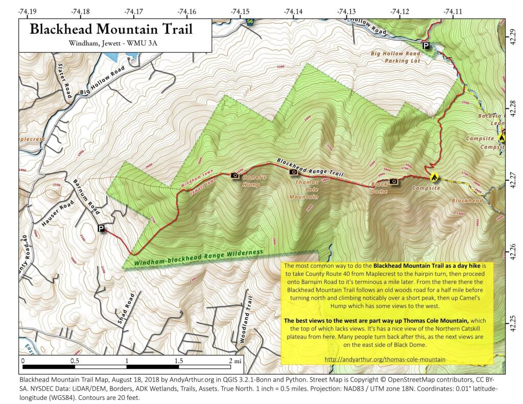  Blackhead Mountain Trail