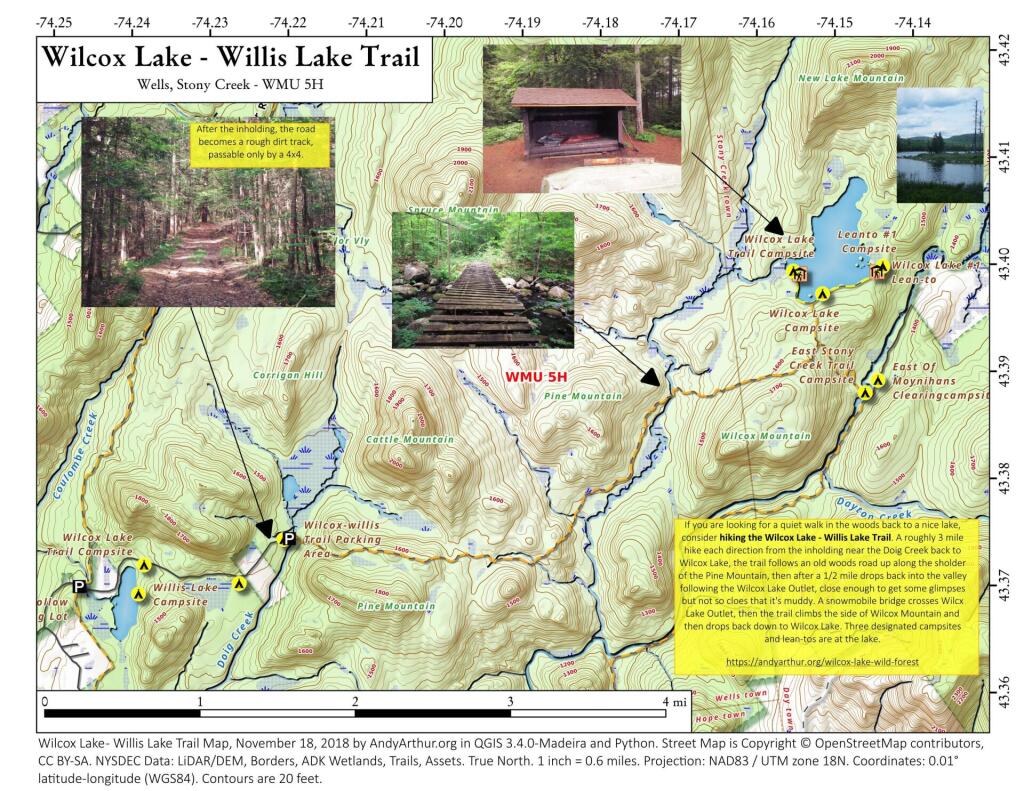  Wilcox Lake - Willis Lake Trail