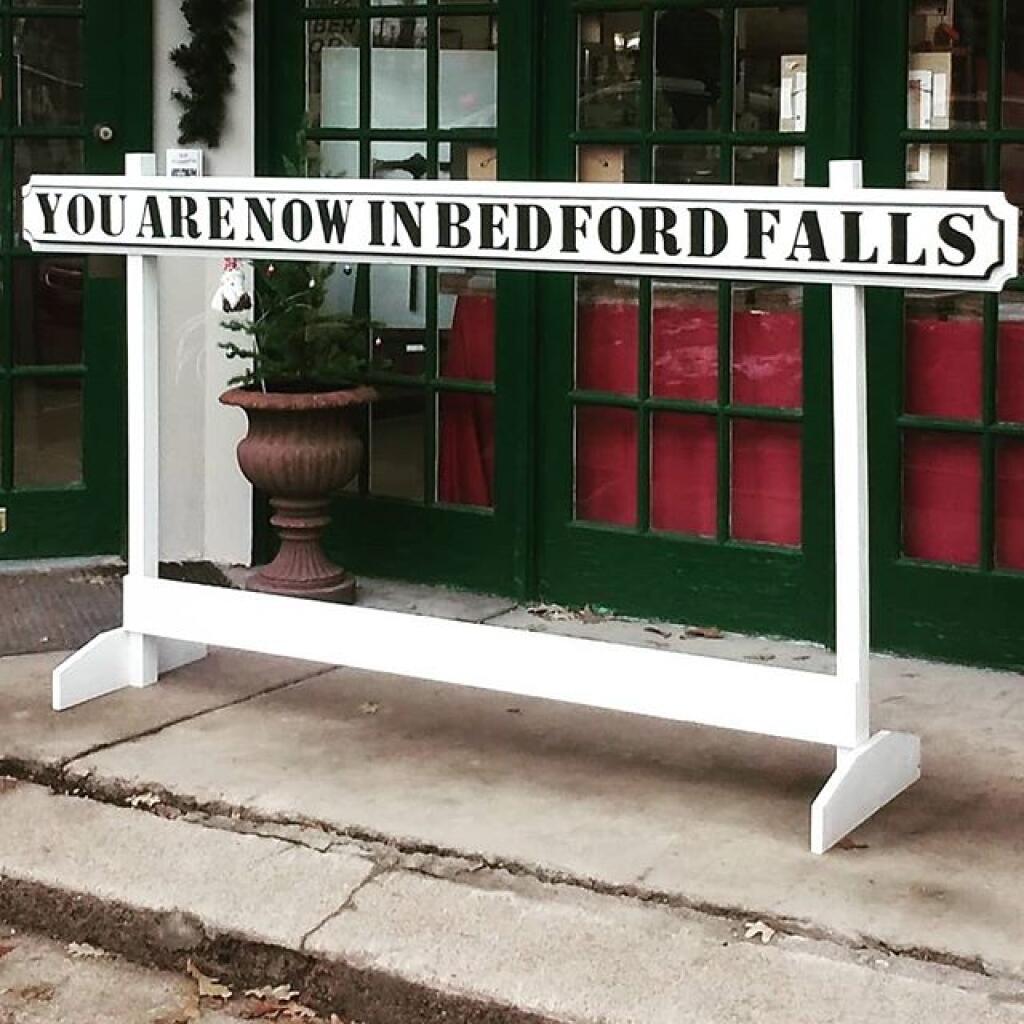 You are now in Bedford Falls