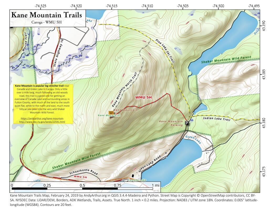  Kane Mountain Trails