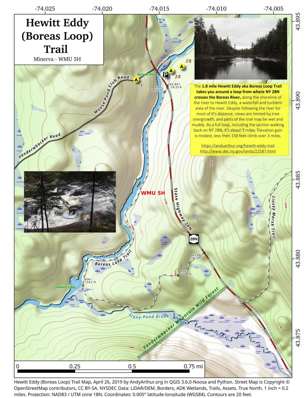  Hewitt Eddy (Boreas Loop) Trail