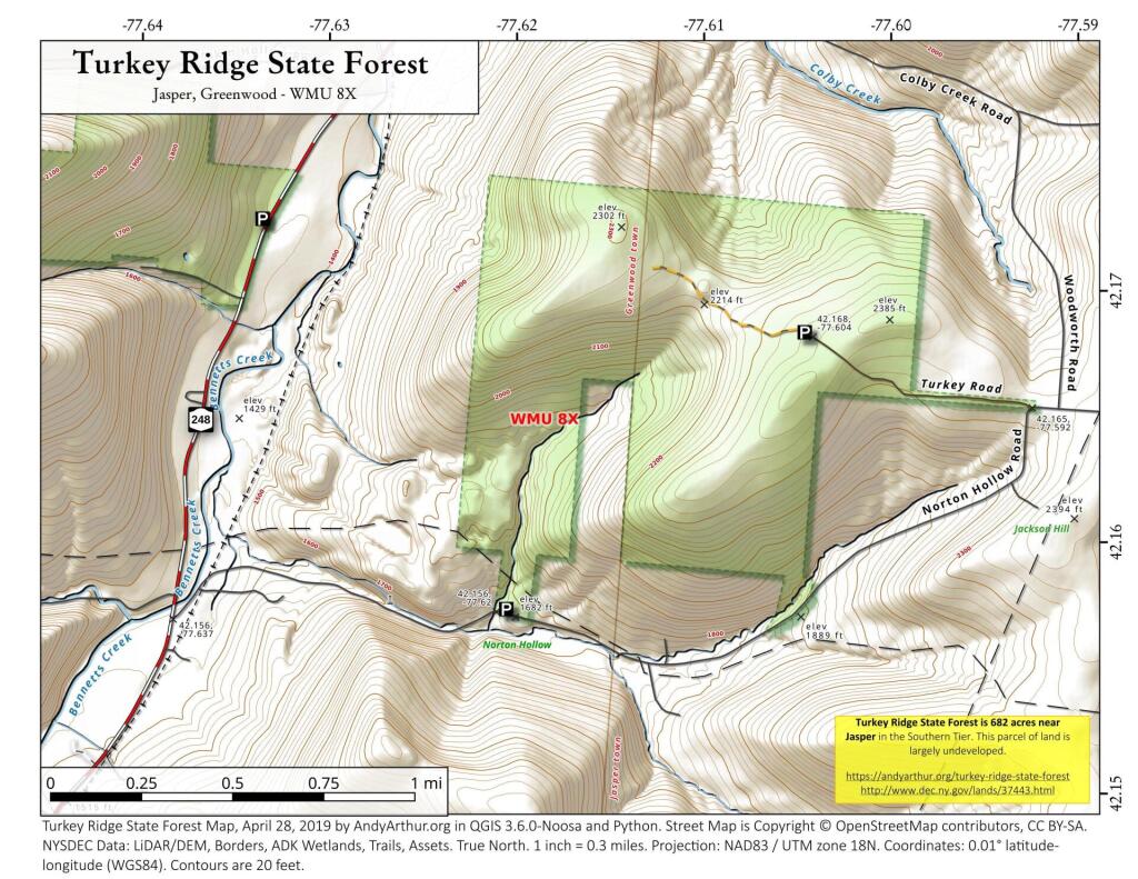  Turkey Ridge State Forest