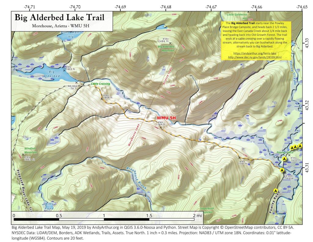  Big Alderbed Lake Trail