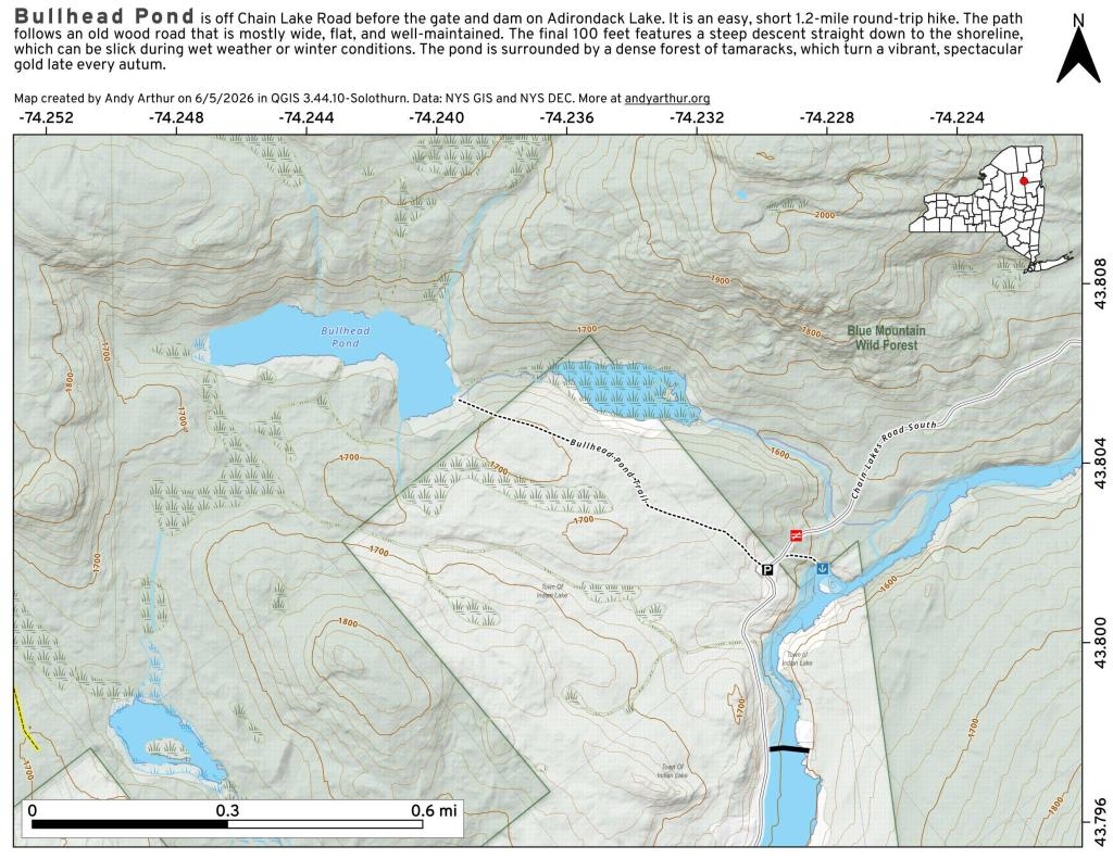 Bullhead Pond Trail