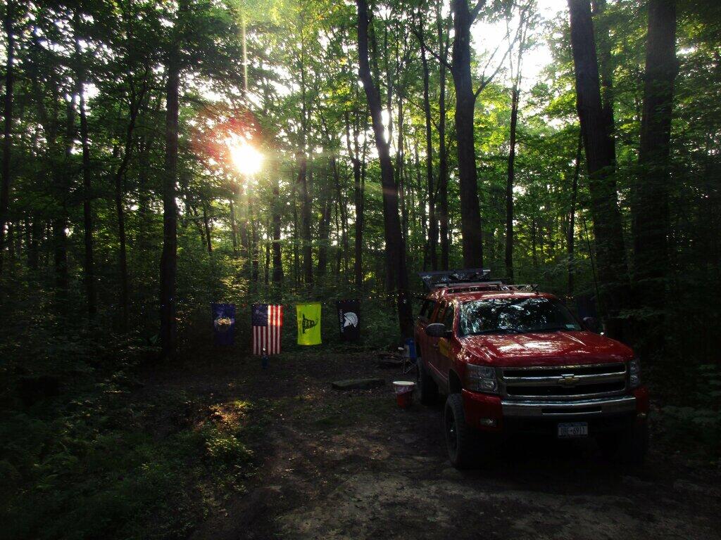 Camping In The Allegheny Wilds