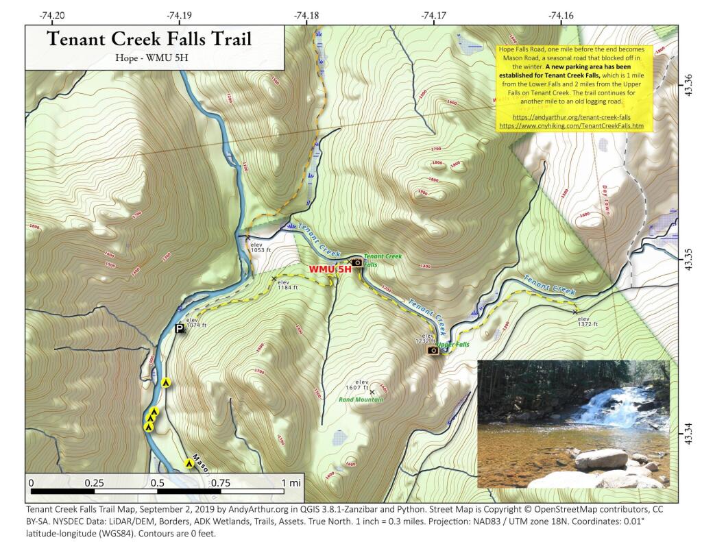  Tenant Creek Falls Trail