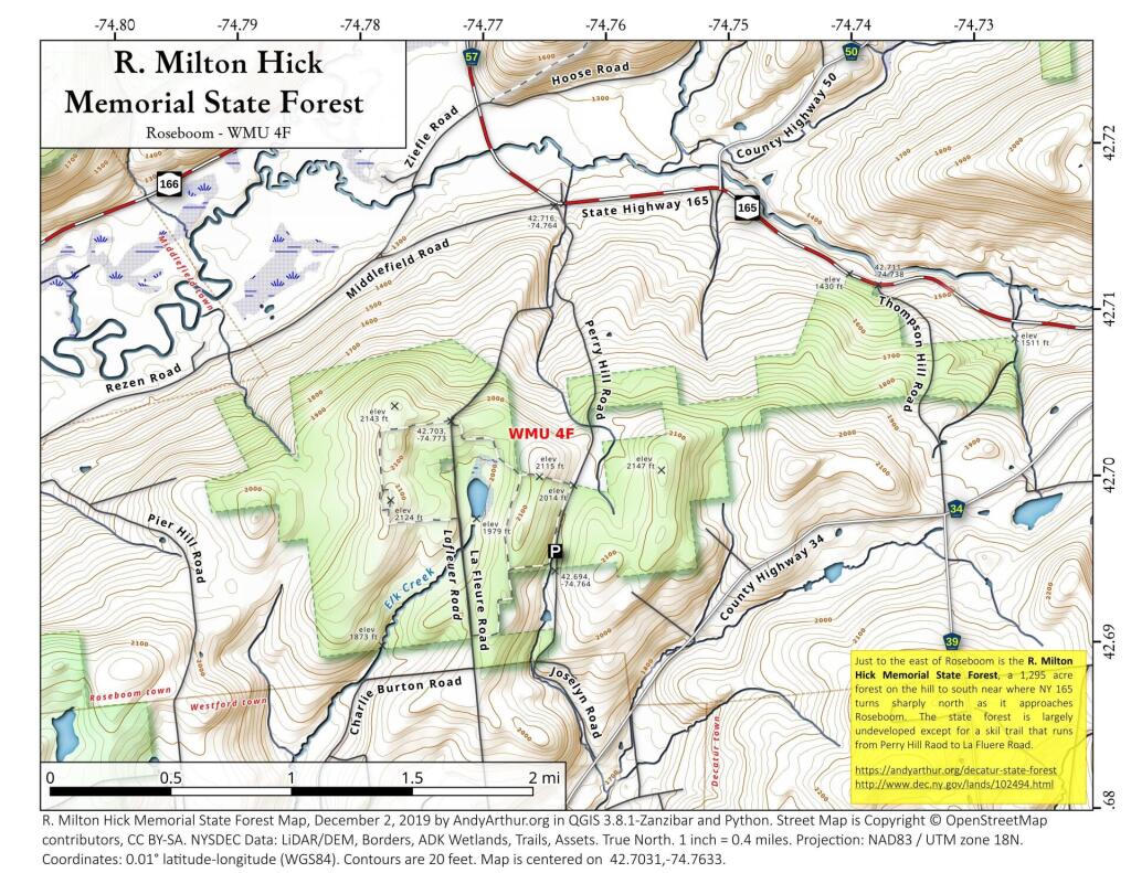  R. Milton Hick Memorial State Forest