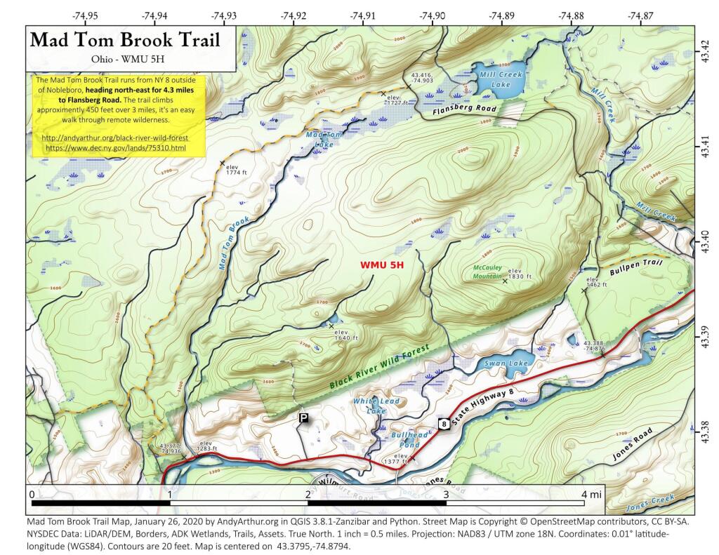  Mad Tom Brook Trail