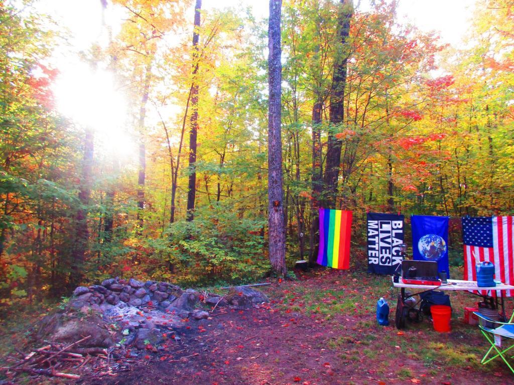 Colorful Morning at Camp