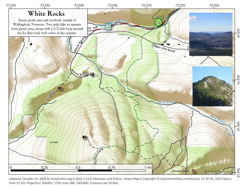  White Rocks Trail