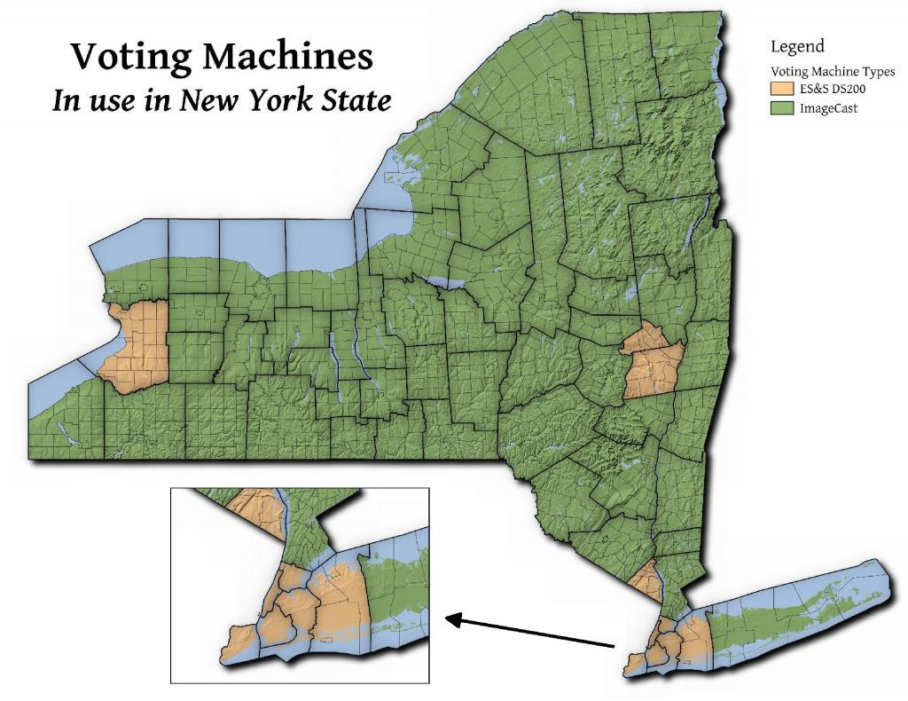 Voting Machines in Use in New York State