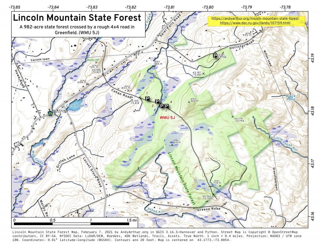 Lincoln Mountain State Forest