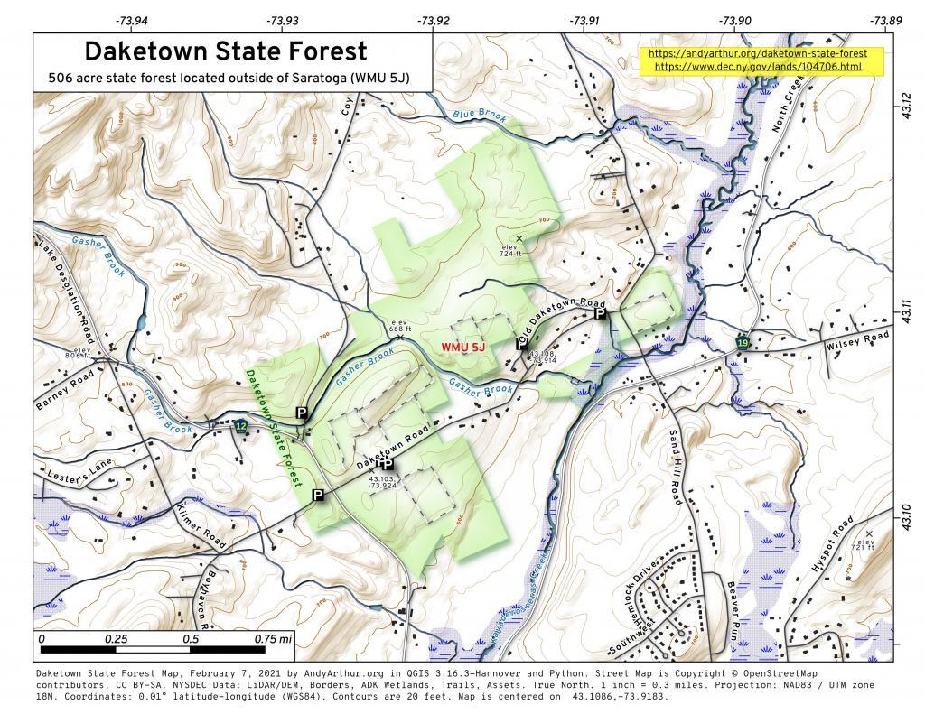 Daketown State Forest