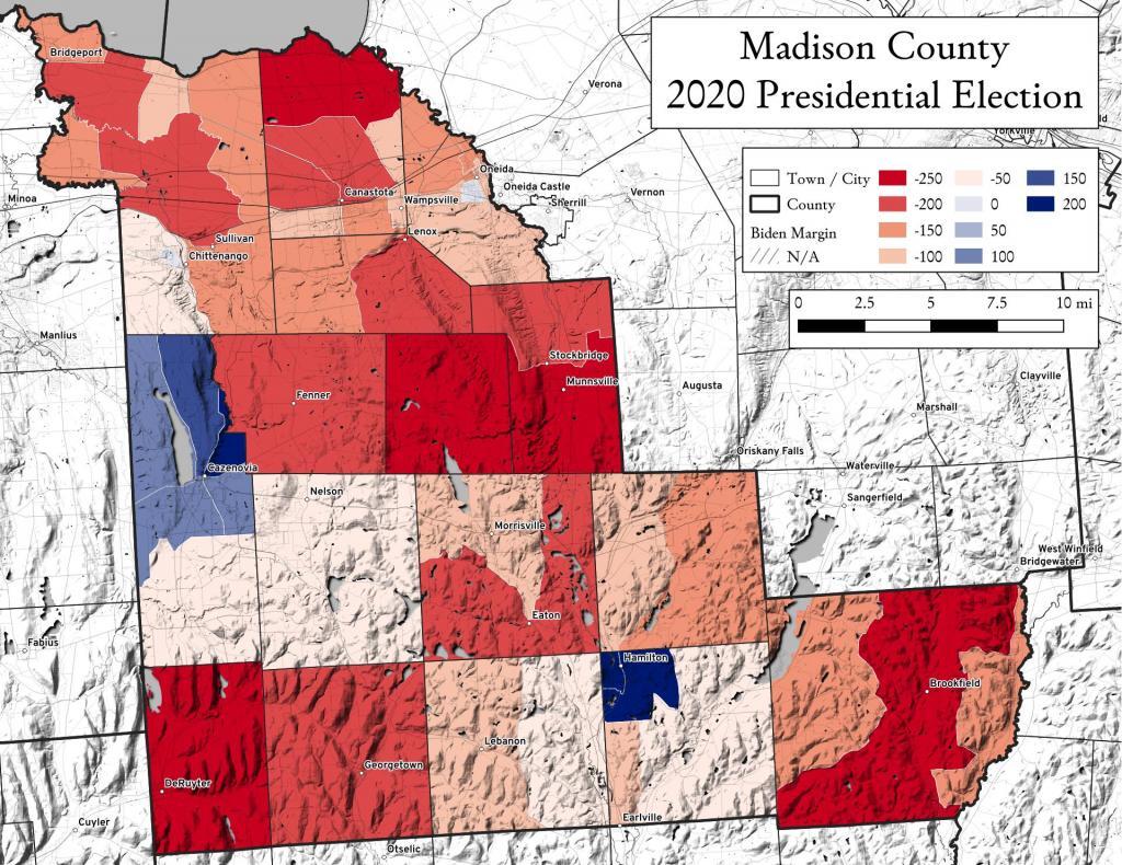 Madison County 2020 Presidential Election