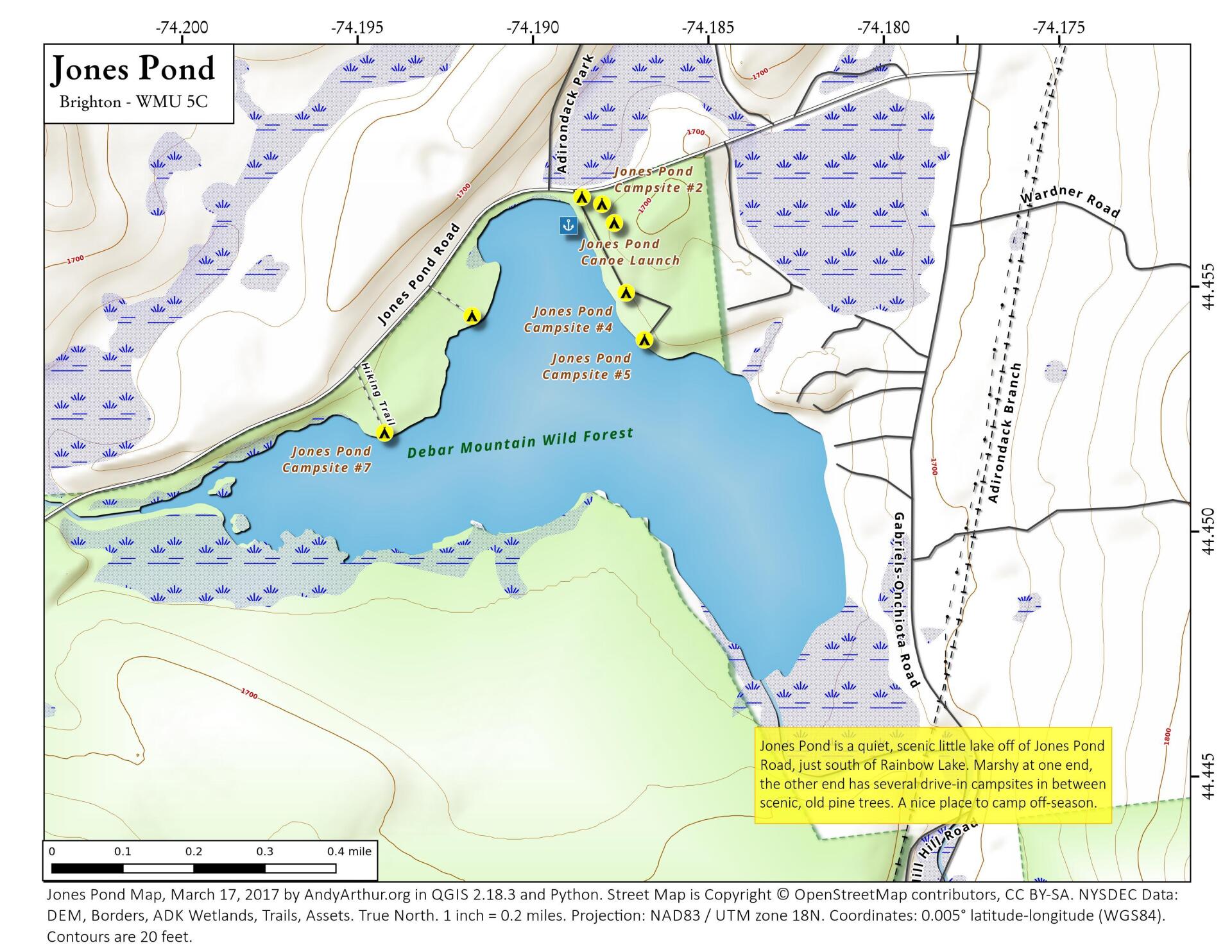 Jones Pond Maps Photos Videos Aerial Photography Charts Andy