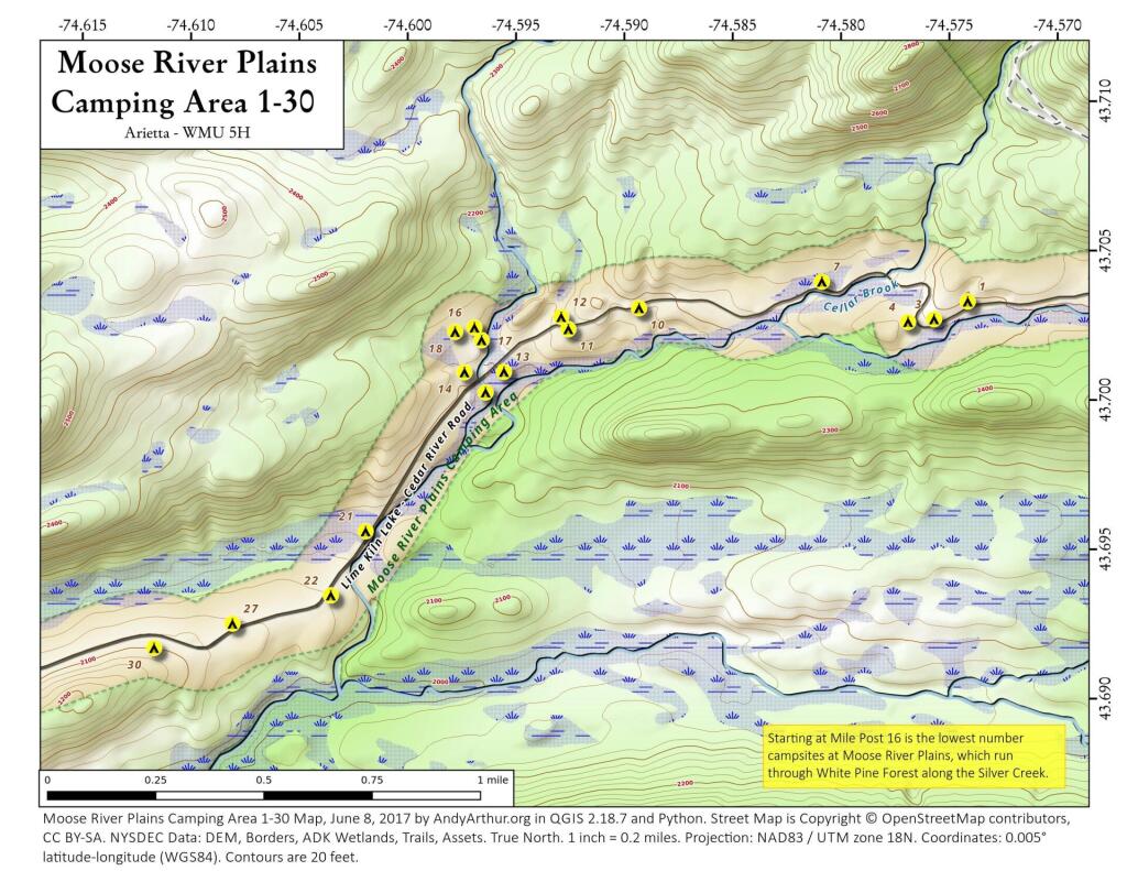 Moose River Plains Trail Conditions