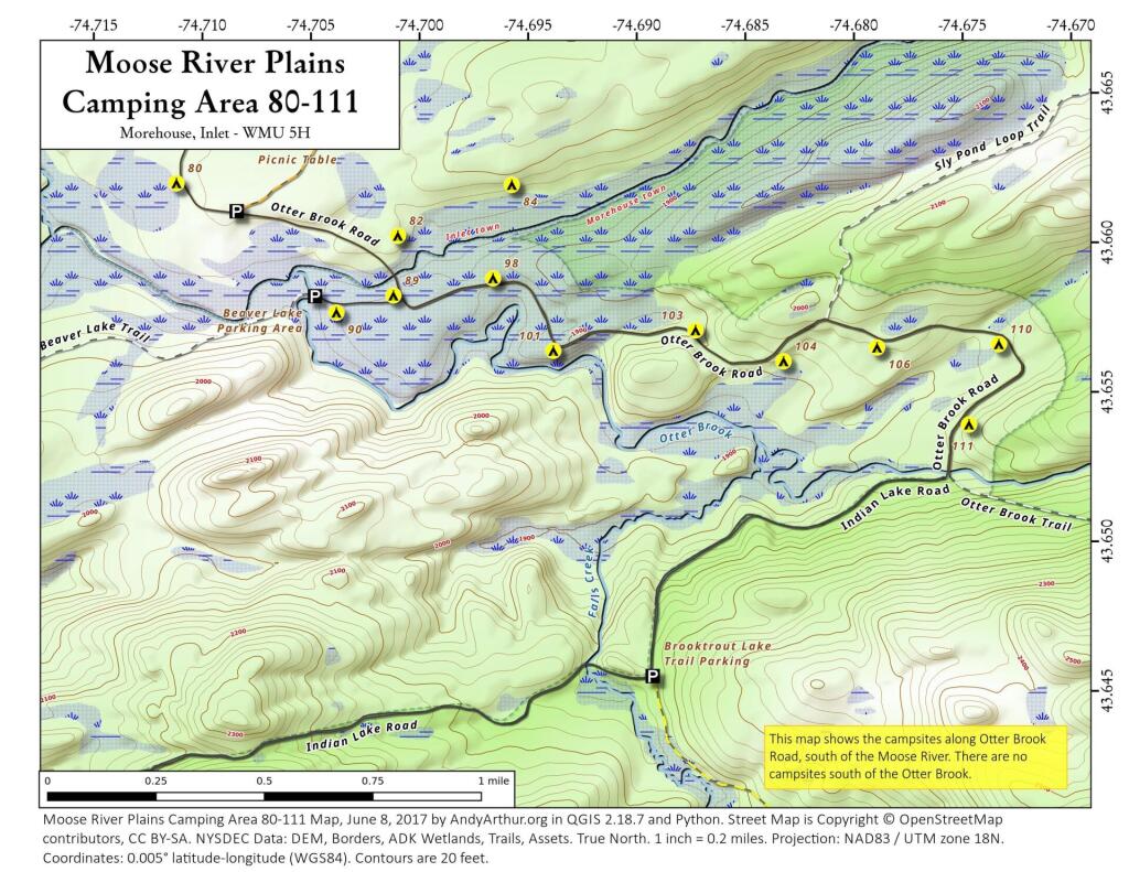 Moose River Plains Trail Conditions