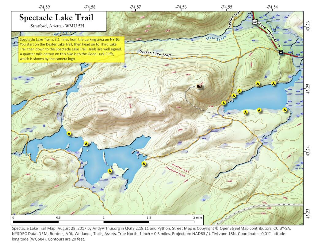 Wallum Lake Trail Map