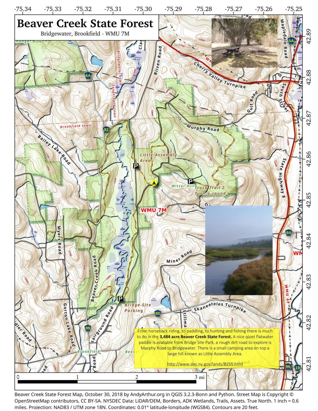 Beaver Creek State Forest | Maps, Photos, Videos, Aerial Photography ...