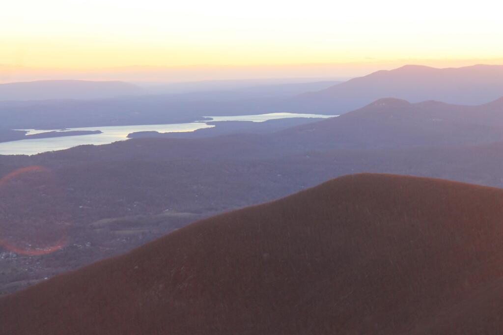 Photo: Sun Covered Mountain Haze