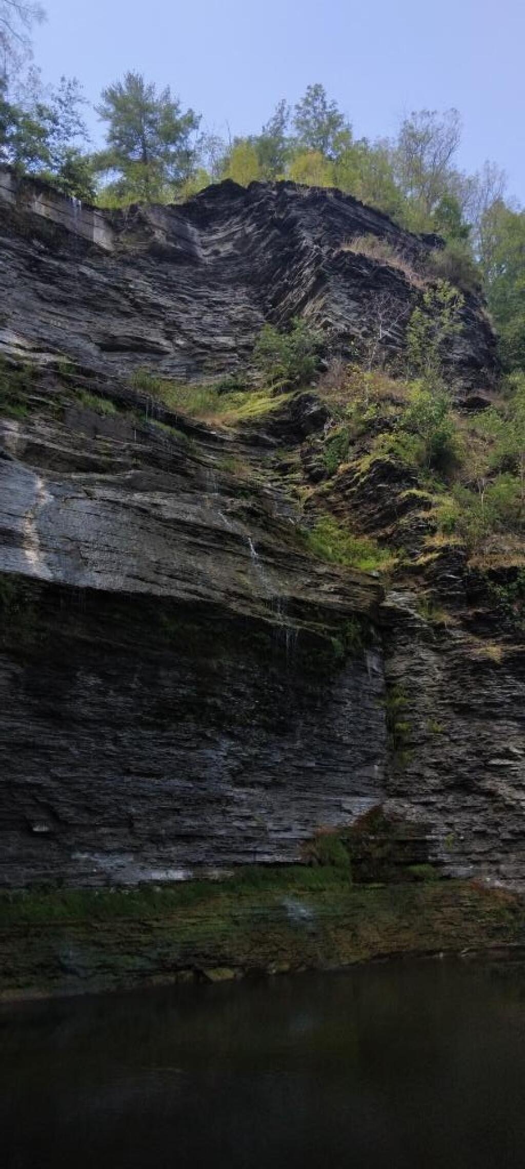 Photo: Trickle at Aunt Sarah's Falls