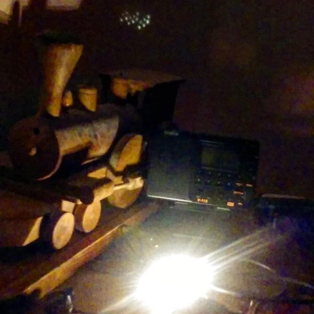 Photo: Last weekend I soldered together some LEDS and built this little warm white light