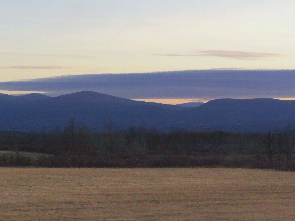 Photo: Catskills in Clouds