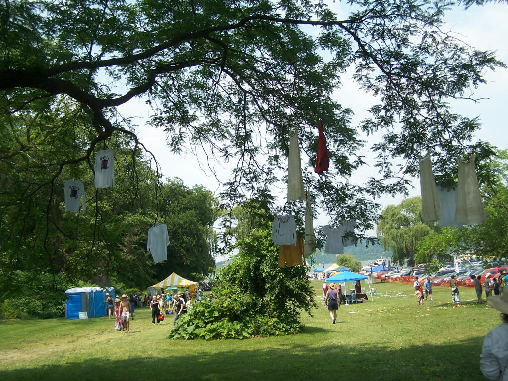 Photo: Hanging Tee-Shirts
