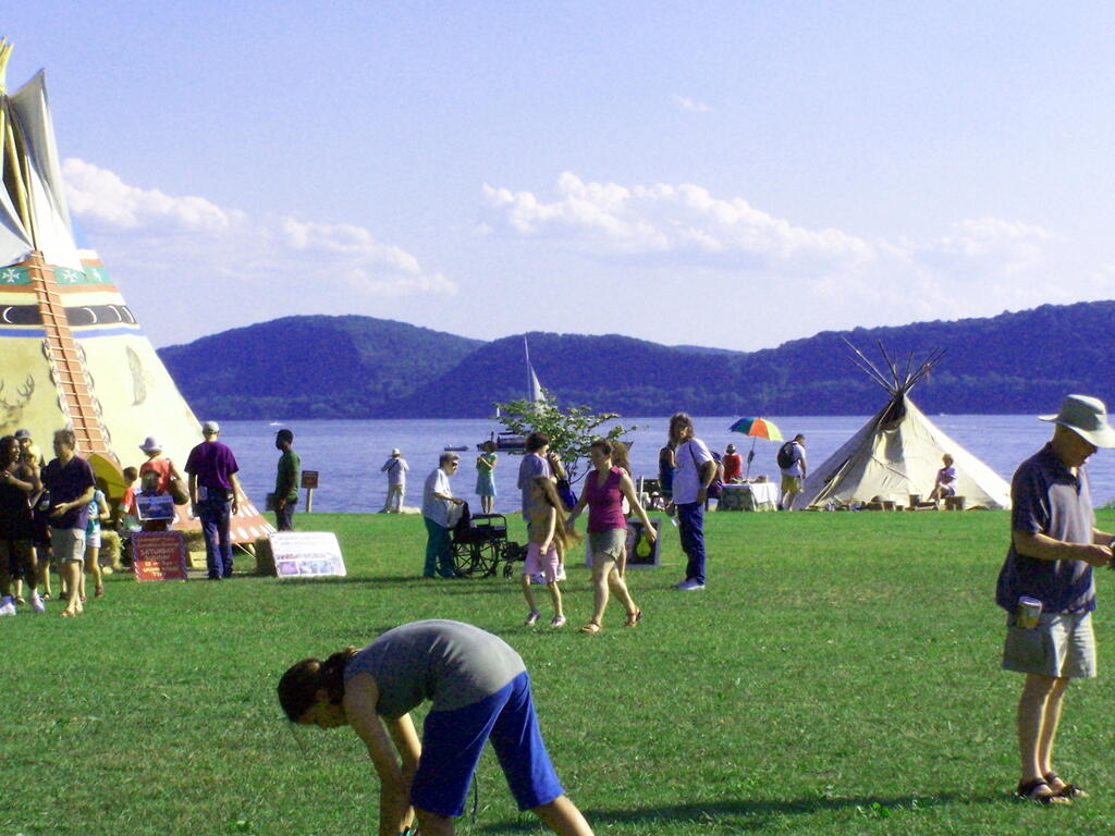 Photo: Teepee By River