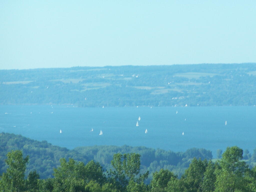 Photo: Looking Down at Cayuga