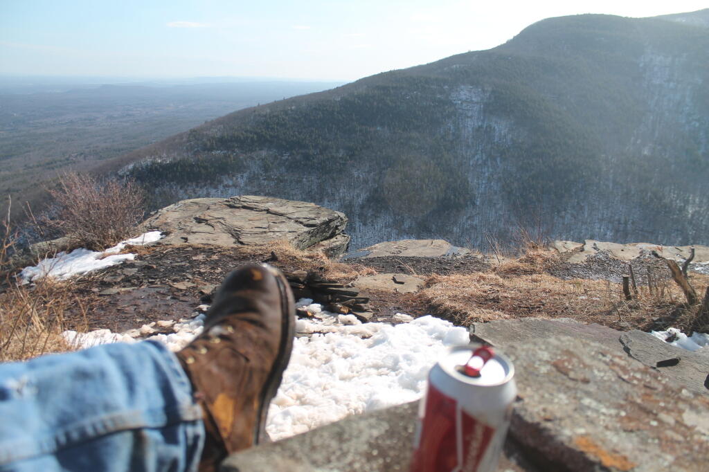 Photo: Hanging Out at Palenville Overlook