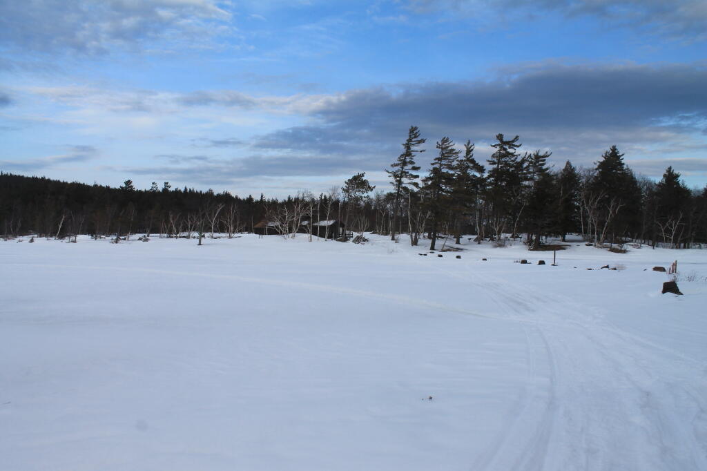 Photo: Skiing Across North South Lake