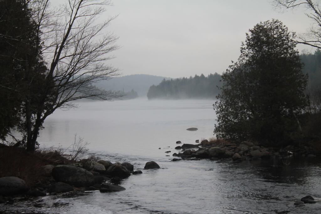 Photo: Rainy, cold day on Belden Lake