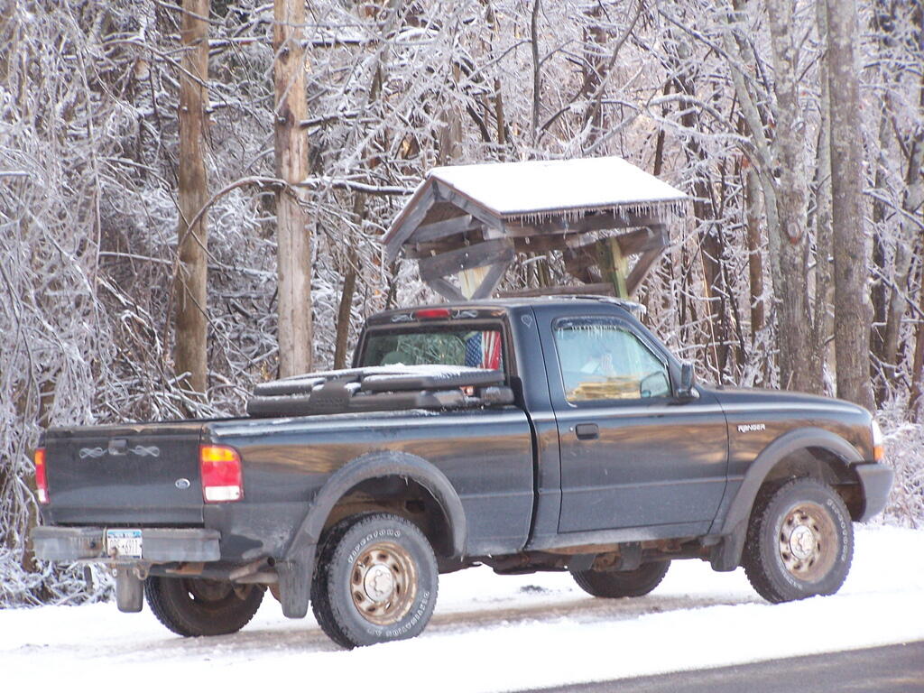 Photo: Pickup with Ice