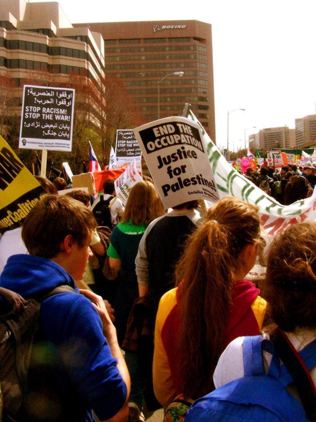 Photo: Protesting in Crystal City