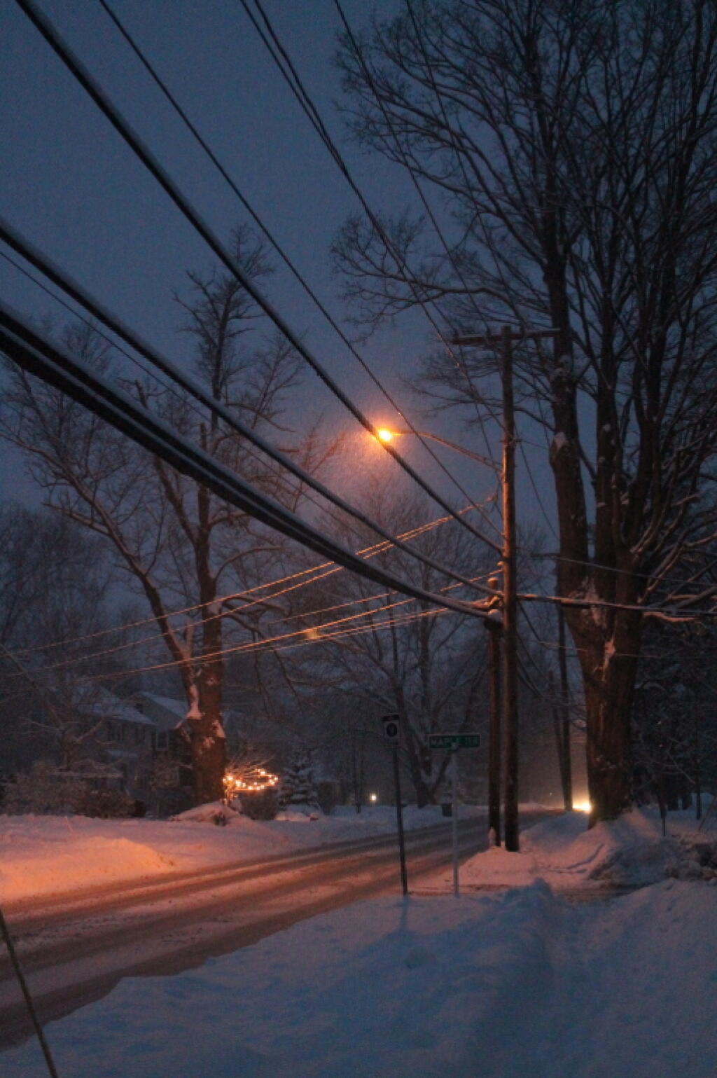 Photo: Delaware Avenue After A Fresh Snow