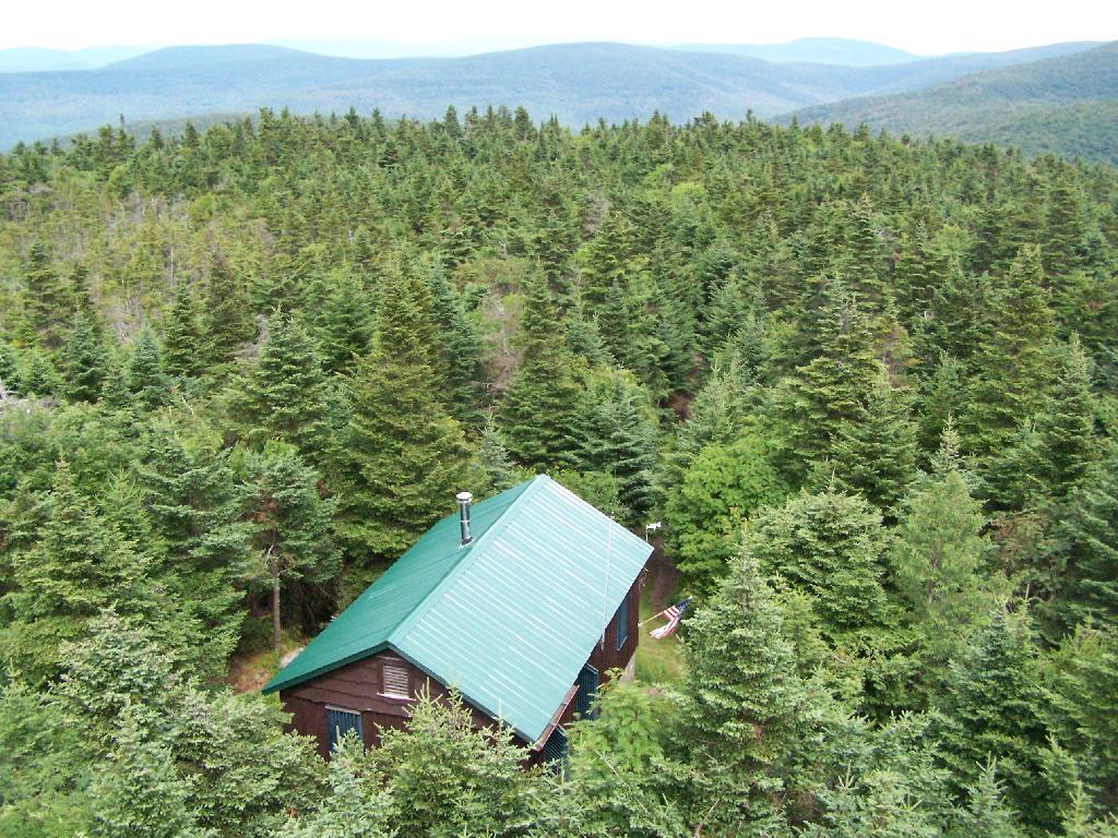 Photo: Ranger's Cabin from the Fire Tower