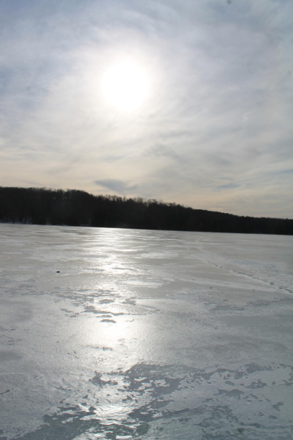 Photo: Icy Sunset