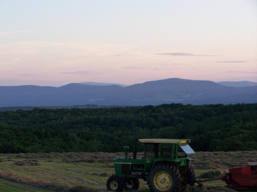Photo: Baling