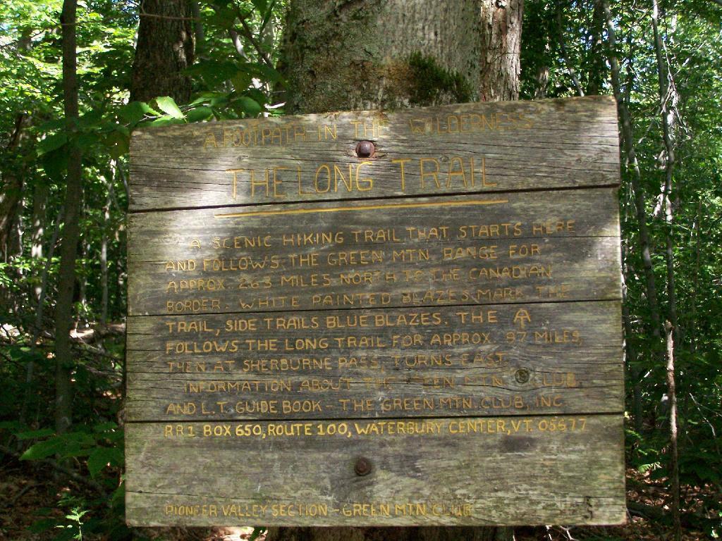 Photo: A.T. Follows Long Trail